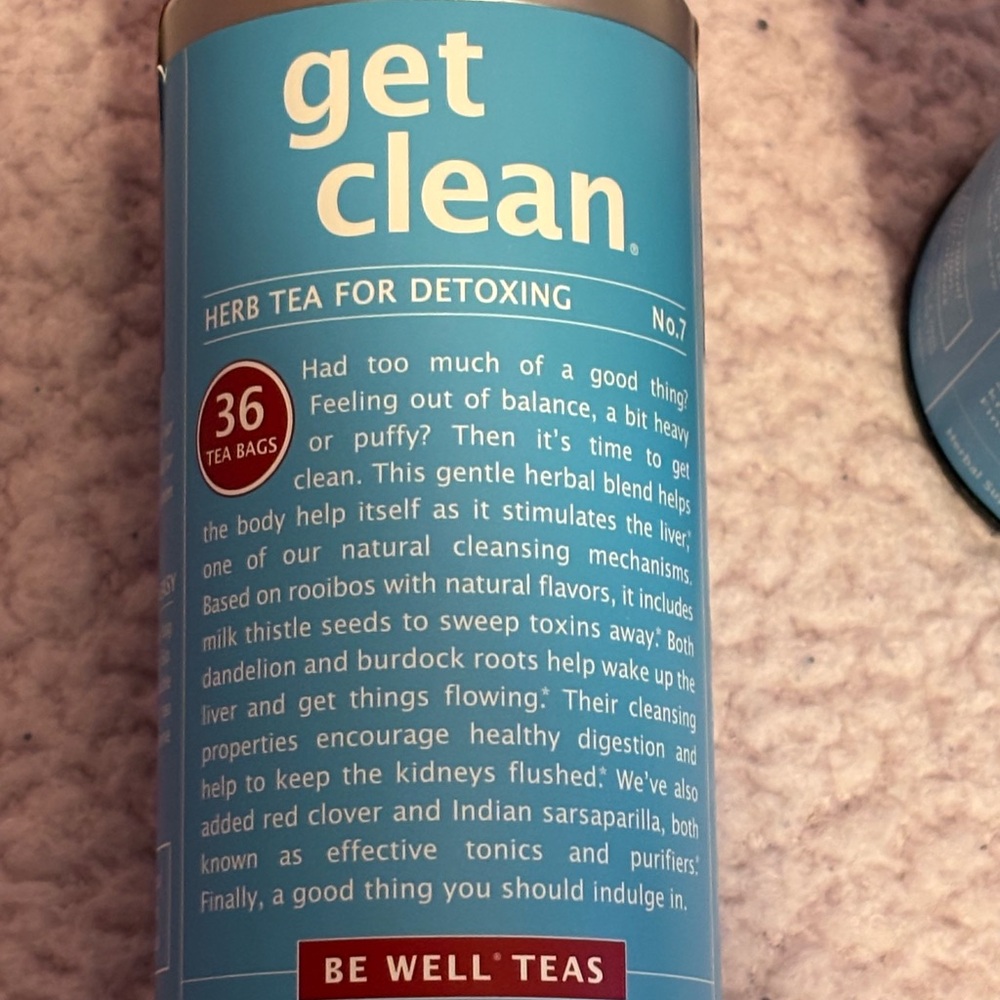Get Clean Herb Tea for Detoxing - Blue {x2} - Picture 2 of 5